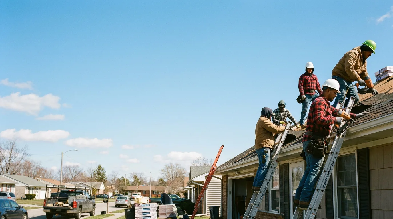 Roofing in Radom, IL near me